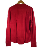 Abercrombie & Fitch Men's Red Fleece Shirt - NEW - 2XL