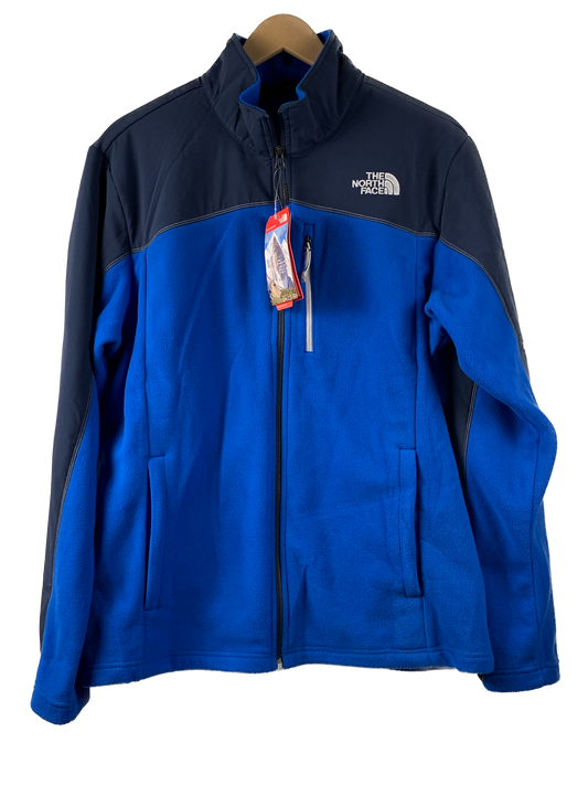 The North Face Men's Blue Fleece Jacket - NEW - Large