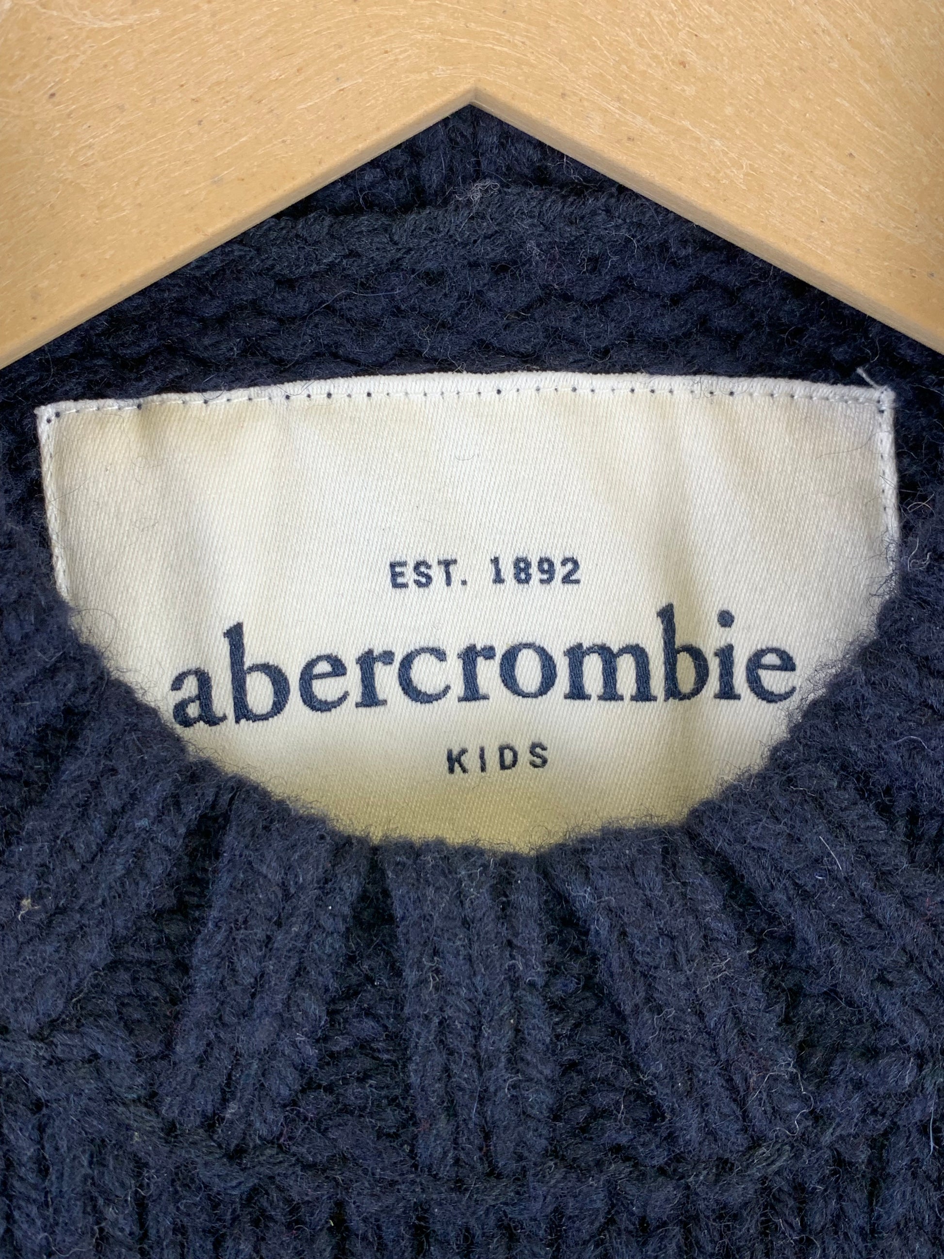 abercrombie Kid's Long Sleeve Classic Winter Sweater - NEW - Large