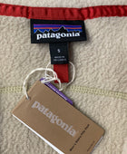 Patagonia Women's Retro Pile Fleece White Vest - NEW - Small