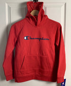 Champion Kids Eclipse Red Hoodie - NEW - Medium (10 / 12)