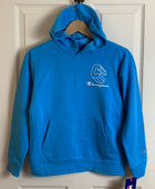 Champion Kids Light Blue Hoodie - NEW - Medium