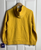 Champion Kids Yellow Long Sleeved Hoodie - NEW - Large