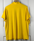 Talbots Women's Short Sleeve Yellow Shirt - Pre-Owned - 2X