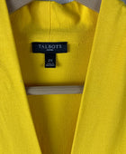 Talbots Women's Short Sleeve Yellow Shirt - Pre-Owned - 2X